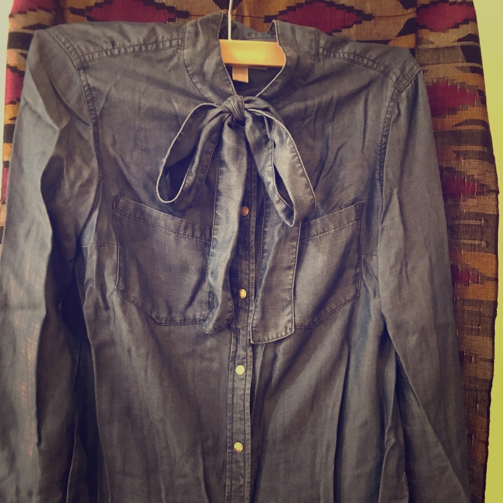 Michael Kors chambray button down